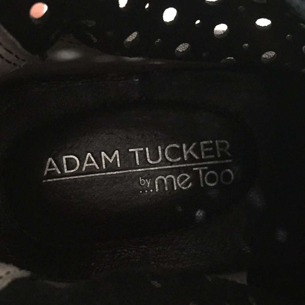 Adam Tucker by Me Too Frankee Black Bootie Sz 7.5 - Picture 12 of 14